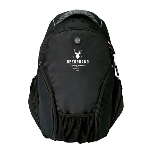 600D Poly Padded Backpack (Q643311)