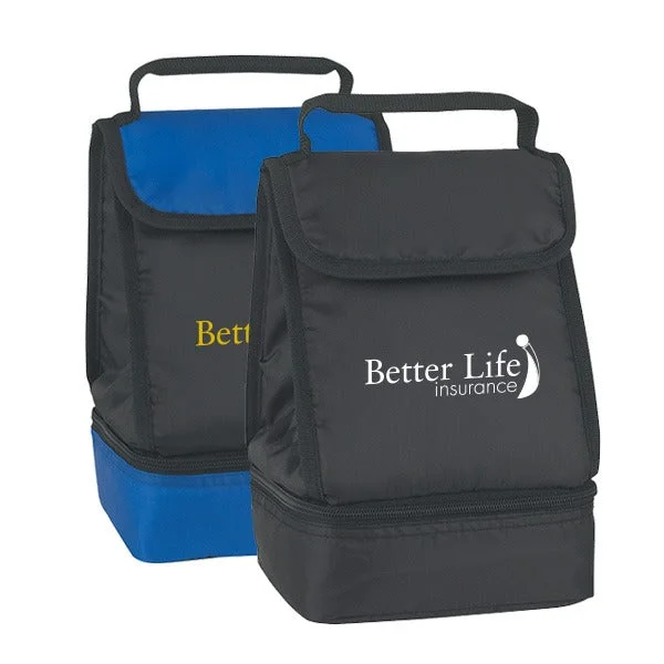 Dual Compartment Lunch Bag (Q123611)