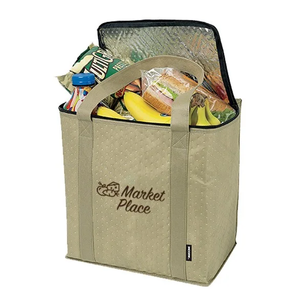 Koozie®  Insulated Zippered Grocery Tote Bags (Q386311)