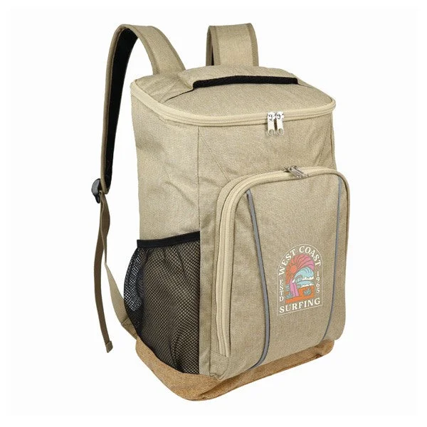 Sustainable Cork & RPET Backpack Cooler (Q179022)