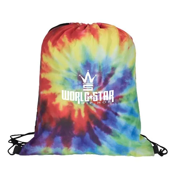 Tie Dye Drawstring Backpack (Q257111)