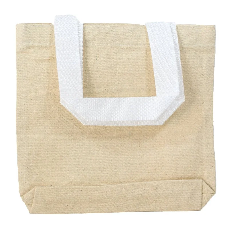 8" MINI Canvas Tote Bag - TC208