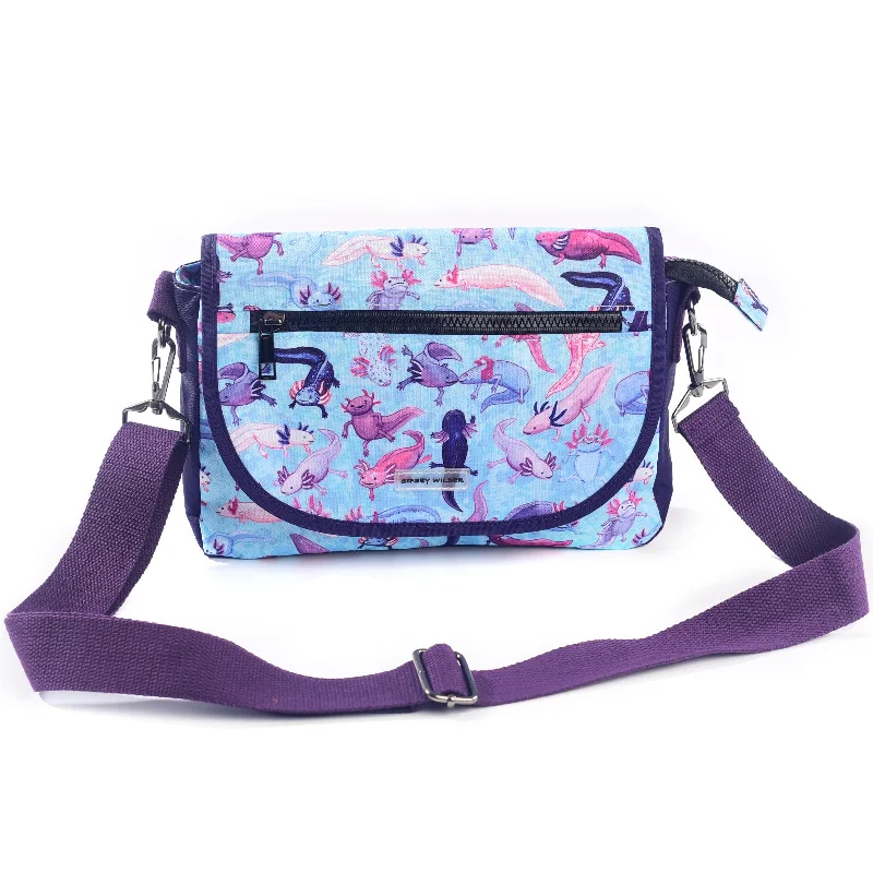 A Lotta Axolotls Stride Crossbody