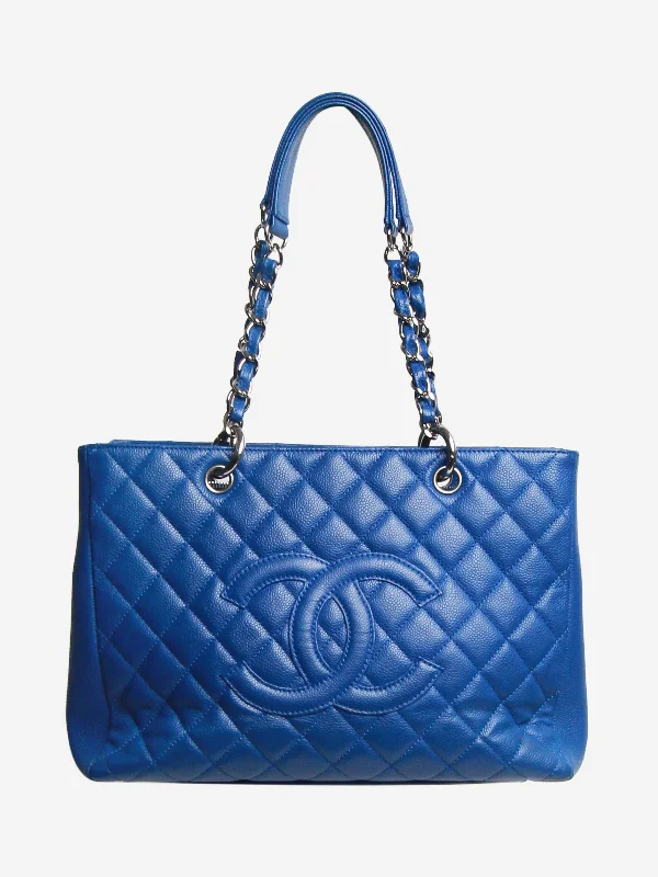 Blue 2010 caviar leather GST bag