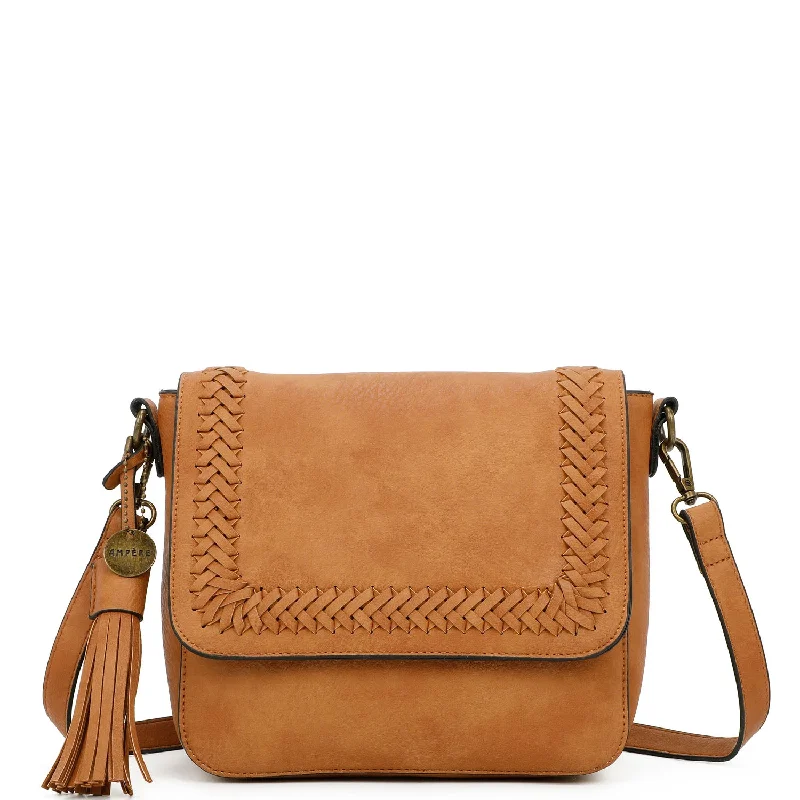 Della Crossbody Vegan Leather - Light Brown