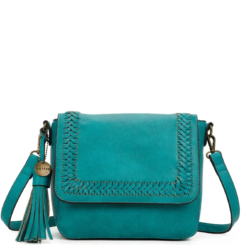 Della Crossbody Vegan Leather - Teal