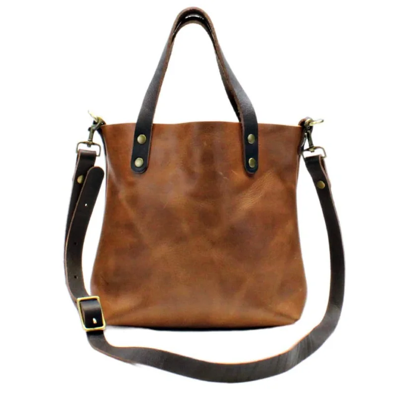 English Tan Leather Crossbody