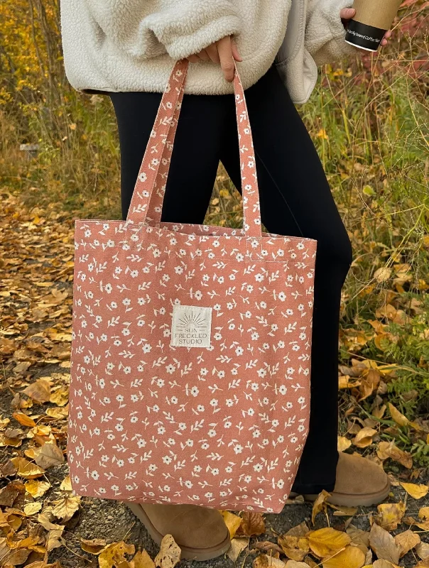 Sienna Flora Tote Bag