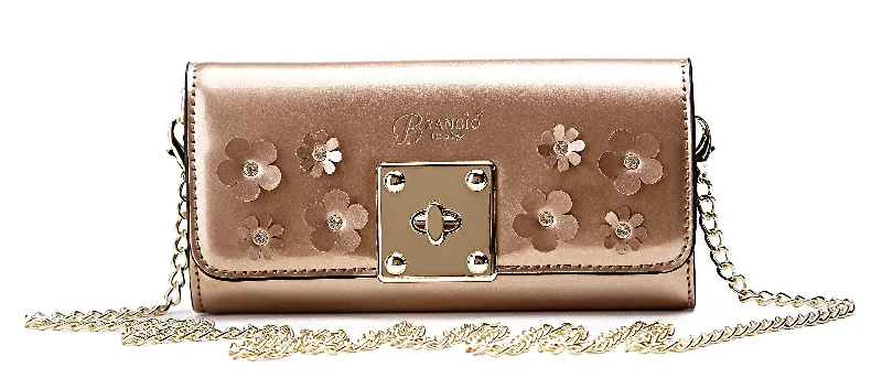 Floral Sparx Clutch Wallet with Phone Holder Clutch