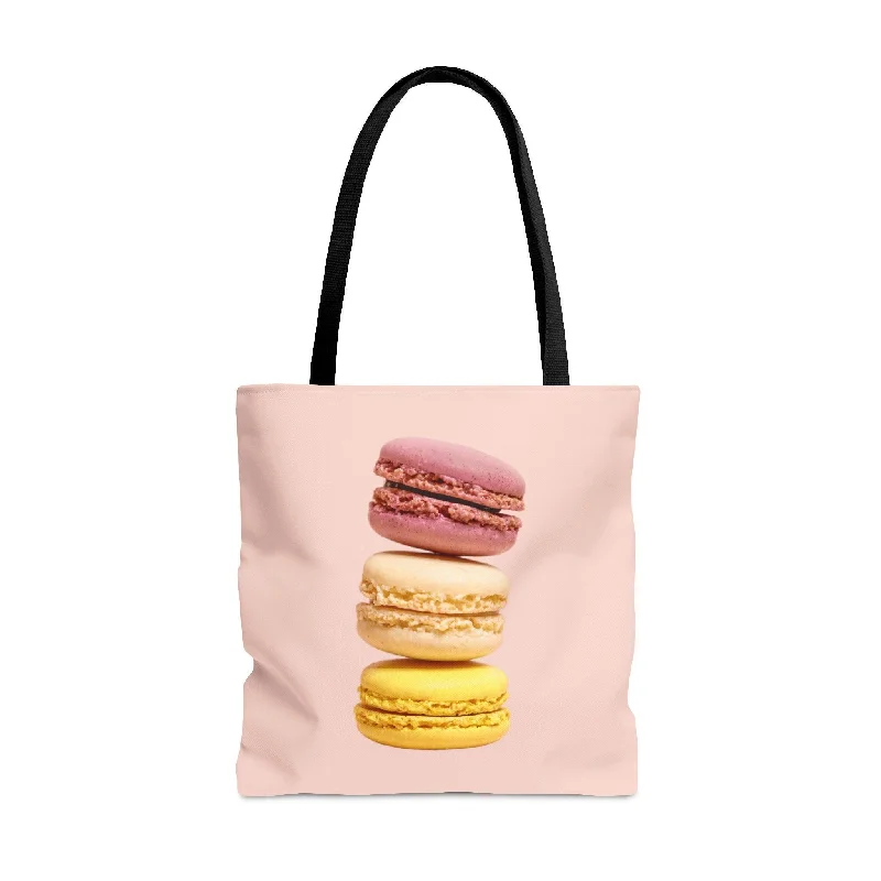 French Macaron Shopping Tote Bag