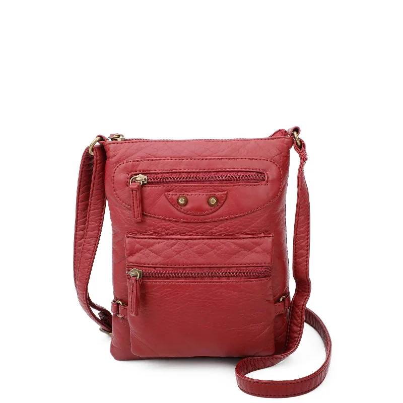 Jassy Crossbody - Burgundy