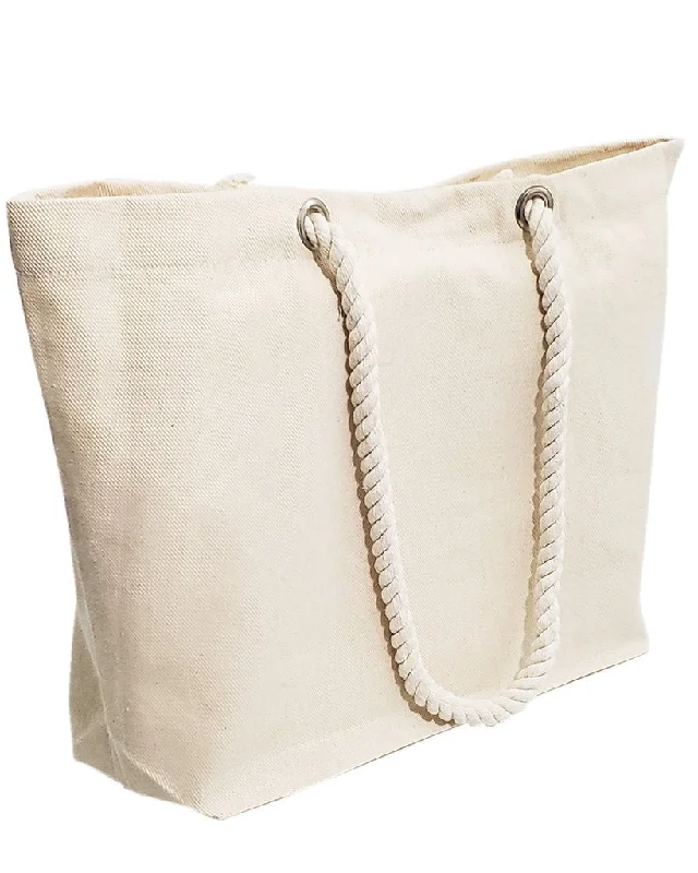 Large Rope Handle Canvas Bags - RP260