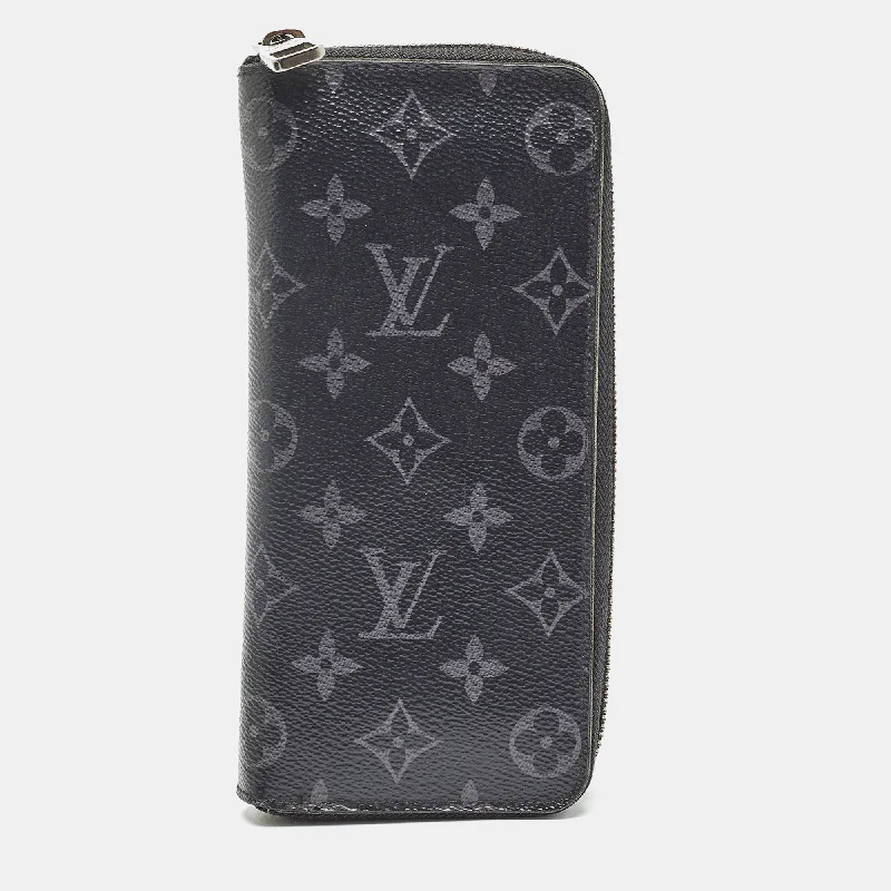 Louis Vuitton Damier Graphite Canvas Zippy Vertical Wallet..