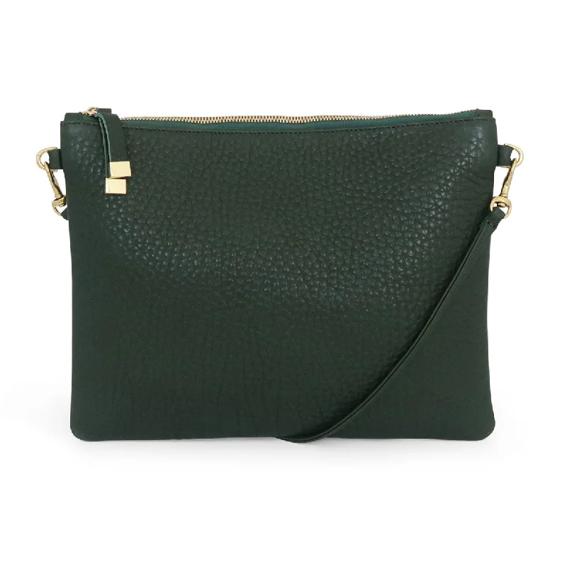 MADISON CROSSBODY | HUNTER GREEN