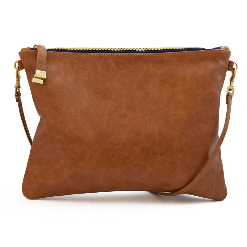 MADISON CROSSBODY | SADDLE