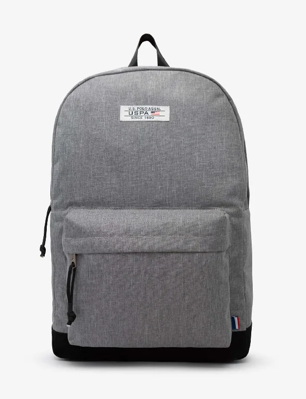 MENS HEATHER BACKPACK