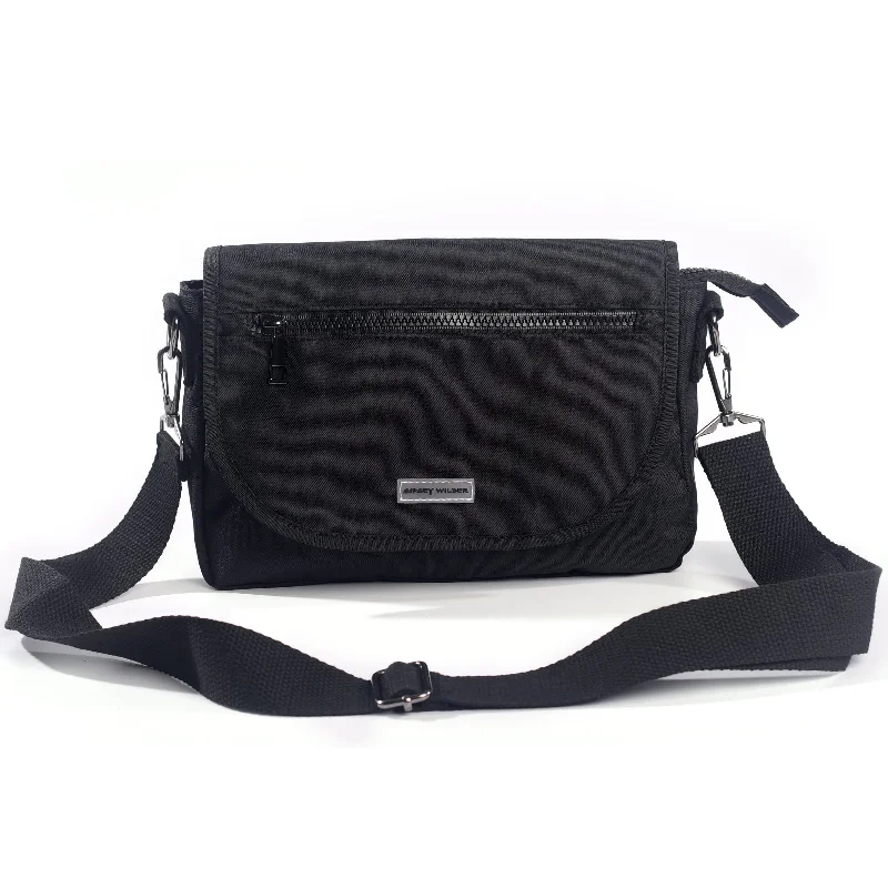 Midnight Black Stride Crossbody