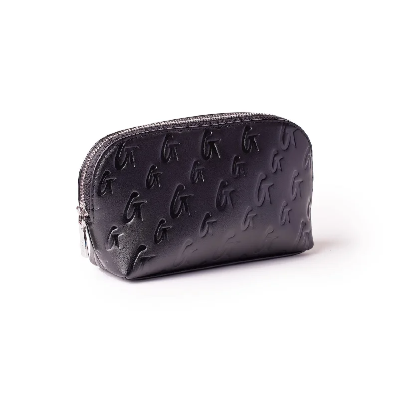 MONOGRAM COSMETIC POUCH BLACK X BLACK