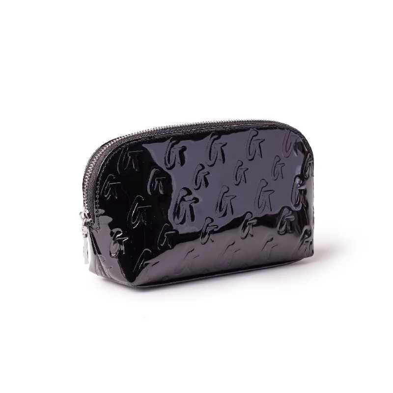 MONOGRAM COSMETIC POUCH MIRROR BLACK