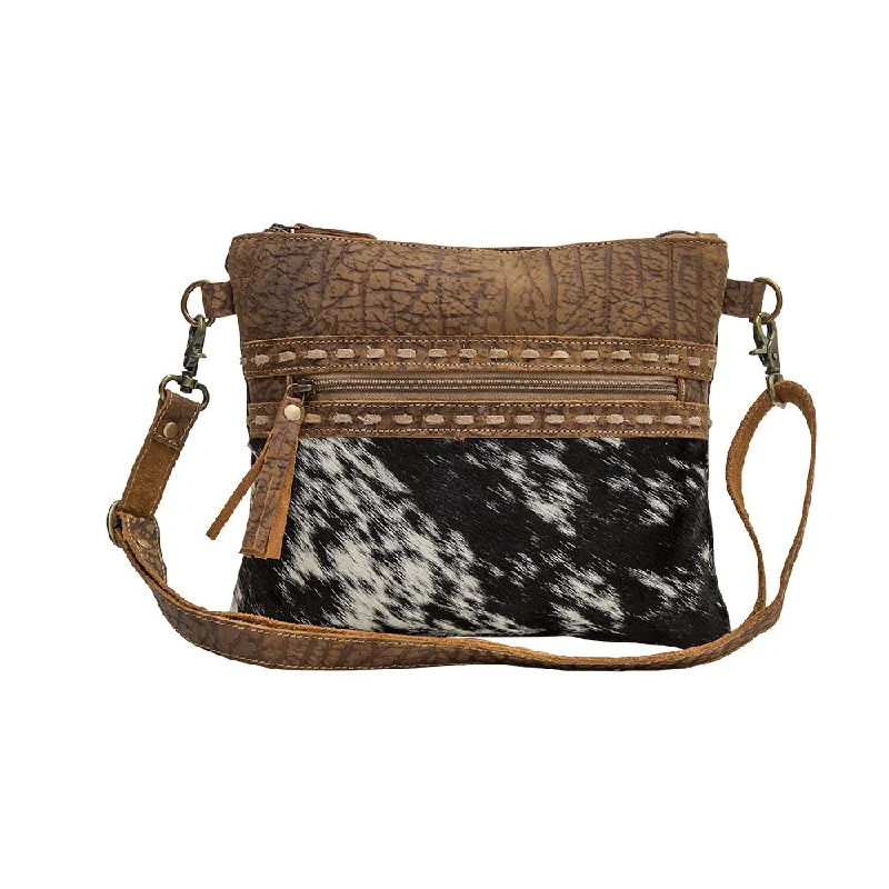 Diaz Canvas & Leather Crossbody Bag