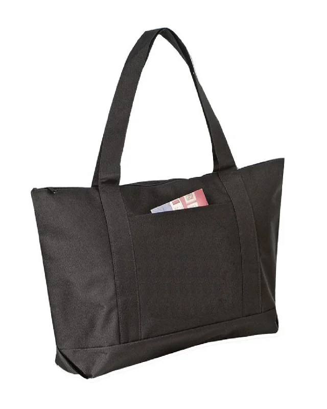 Polyester Tote Bags with Zipper - BS217