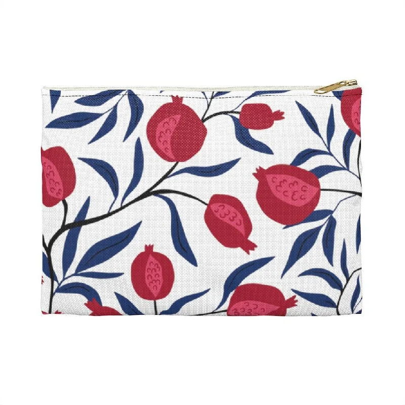 Pomegranate Citrus Print Tote Bag