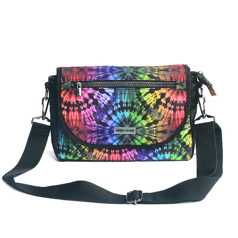 Rainbow Tie-Dye Stride Crossbody