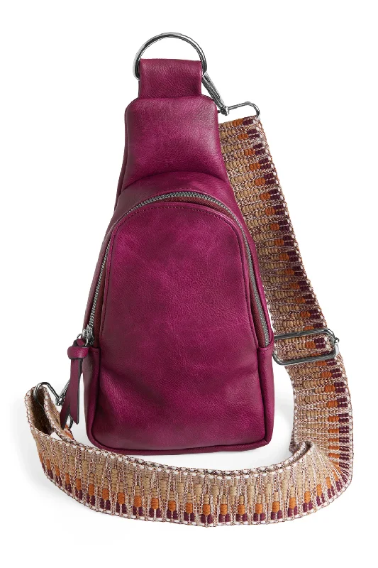 Rhea Crossbody | Boysenberry