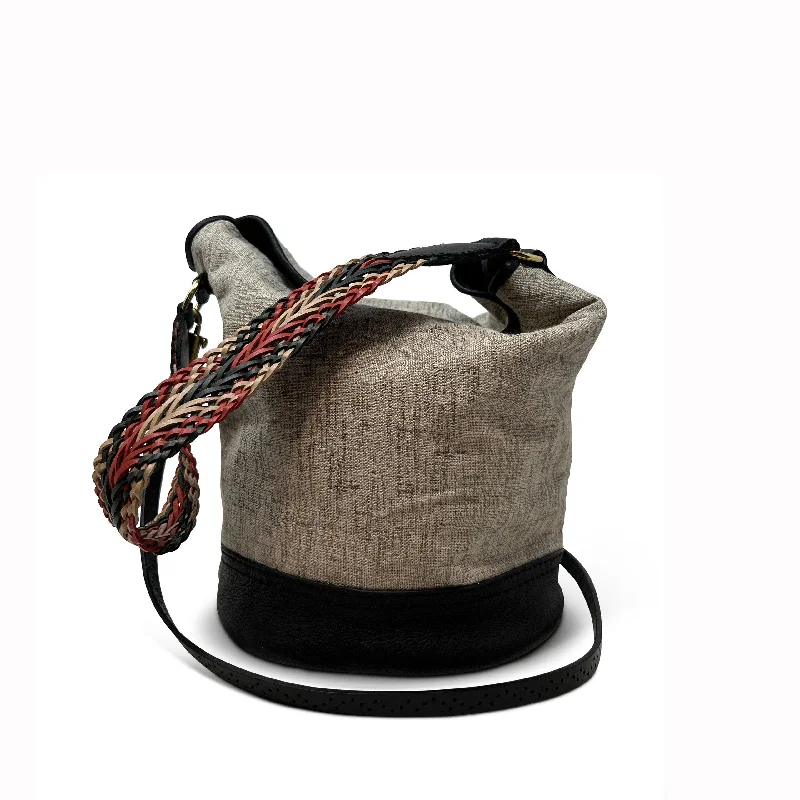 Richmond Bucket Bag - Metallic Linen