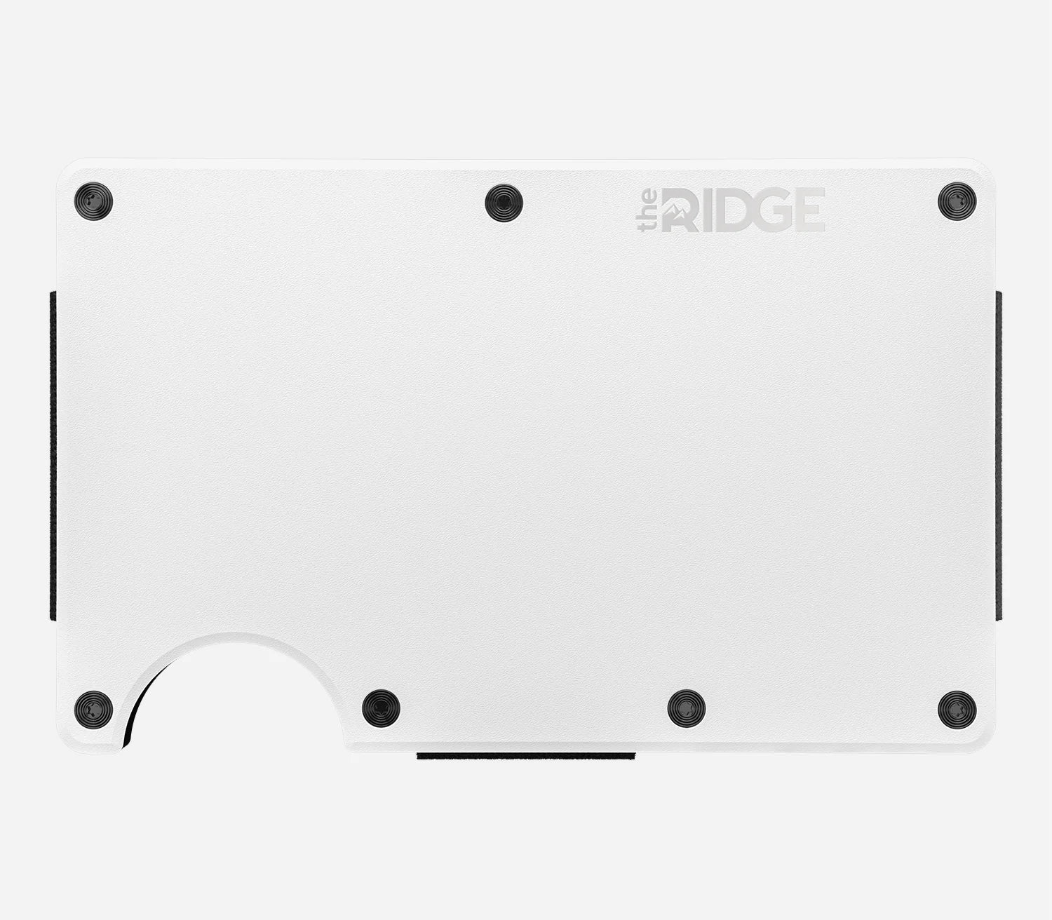 Ridge Wallet Cash Strap | Matte White