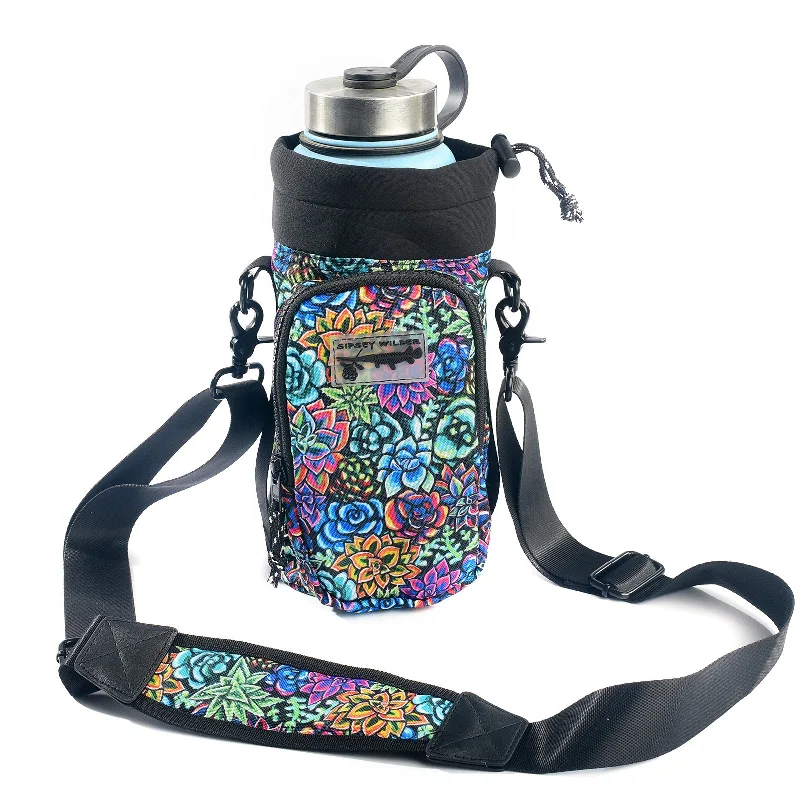 Succulent Social Water Bottle Carrier