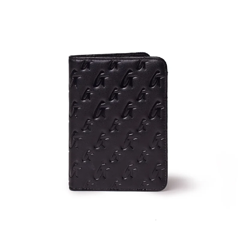 GLAM-AHOLIC LIFESTYLE PASSPORT HOLDER MONOGRAM BLACK