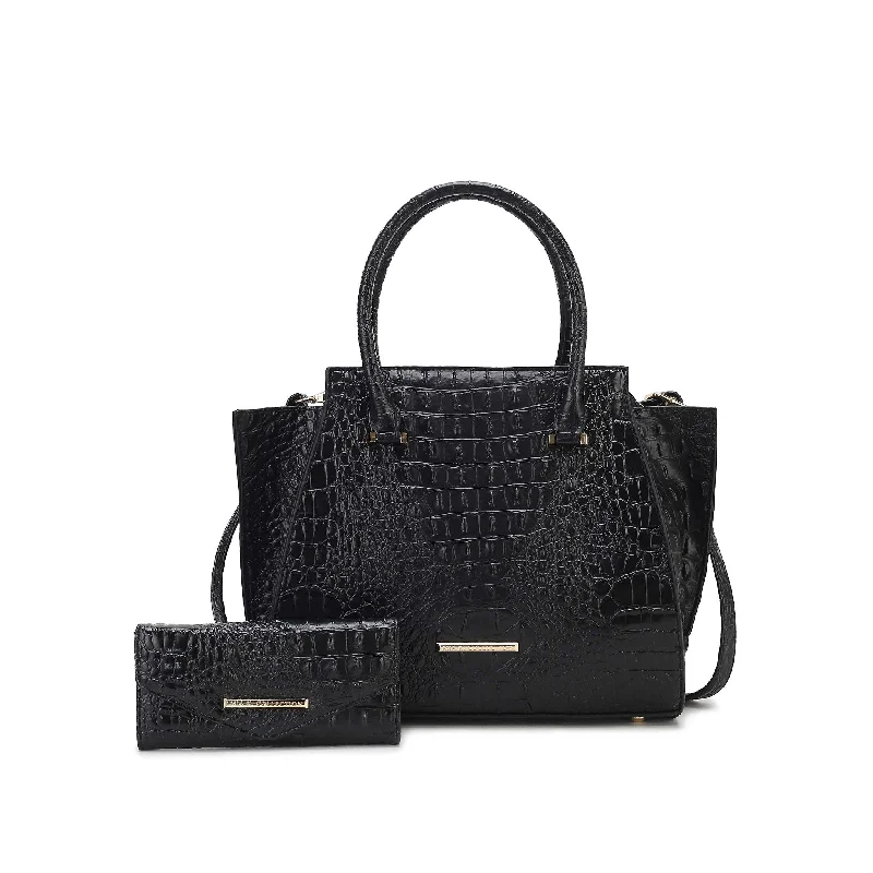 Viridiana Croc Tote Bag and Set