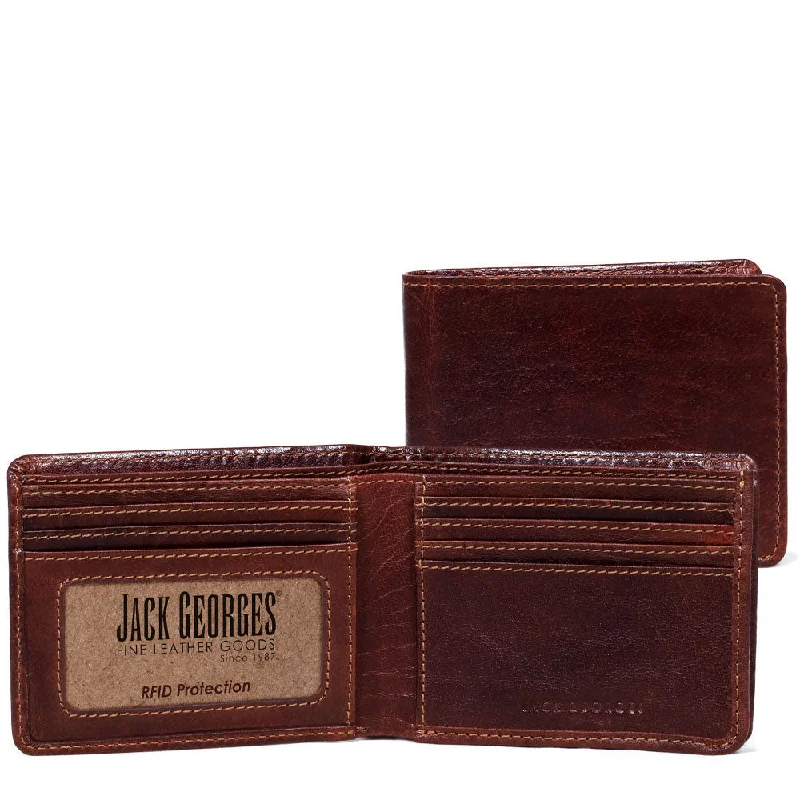 Voyager Bifold Wallet with Gusseted Currency Pocket #7731